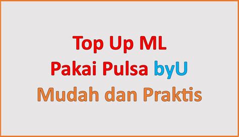 nama bagus ml Praktis Berkualitas referensi top up image 1
