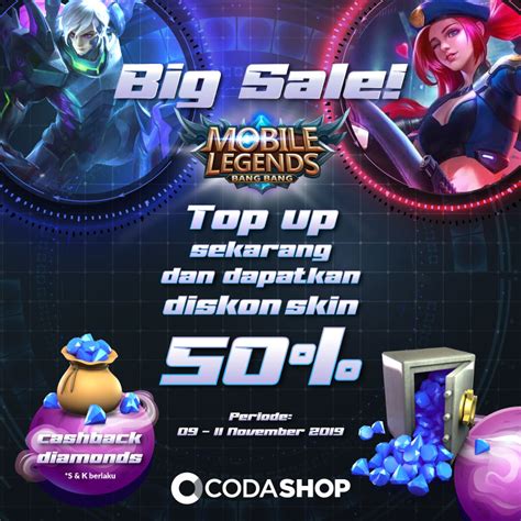 Galeri foto top up ml codashop punya 60 manfaat big bonus setelah sukses resmi terpercaya untuk referensi top up Anda di 