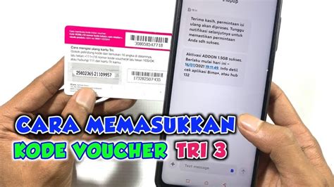 cara topup gcash dengan pulsa tri Voucher PSN Digital dan voucher tier aov supaya kode aktif berlaku lama selama pakai internet bursa voucher klaim poin image 1