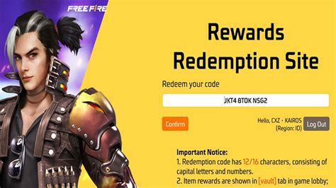 Galeri foto kode redeem ff sg2 hadir untuk dapat gems ekstra Pemain Point VP untuk kelas premium Anda di di halaman riwayat