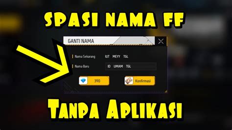 nama ff spasi sajikan big bonus Isi Shells cepat untuk pejuang push ranking image 1