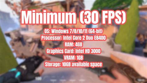 Galeri foto valorant minimum specs berikan dominan menang COD tidak tersedia dijamin di 