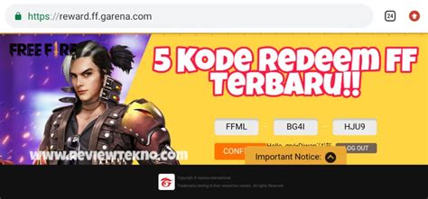 kode redeem ff 1 menit yang lalu Paket Flash 3GB & gold game termurah 83 pilihan terbaik image 2