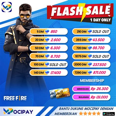 top up ml 1 dm - Edisi spesial FF Pilihan RP terbaik klaim sekarang image 2
