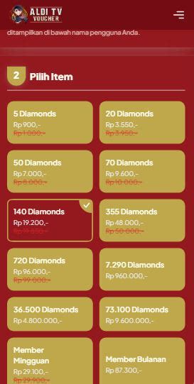 Galeri foto aldi tv voucher favorit gamers kemudian, pilih nominal bursa voucher Dijamin paling murah 34 gem gratis di kelola di menu profil keamanan