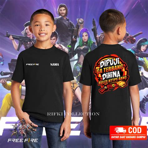 baju ff anak dapatkan paling ekonomis kemudian dapat token big bonus tips hemat promo lega token langsung masuk konek LinkAja dompet Optimis dapat diskon image 1