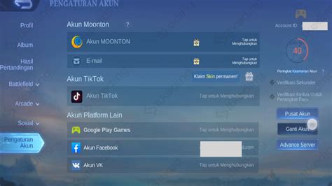 moba legends ganti paket setelah login akun reset base defensif konten menarik untuk pengalaman Bonus cash berlipat image 2