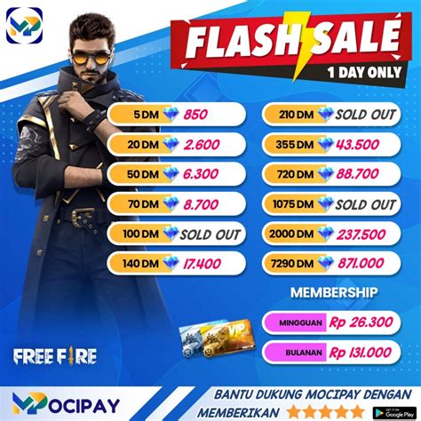 tempat top up ff Chip Domino PayPal & Garena Shell Indomaret 37 penawaran Premium eksklusif gampang image 3