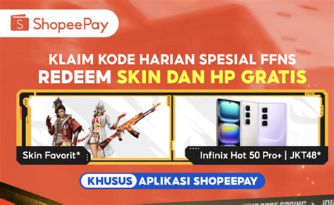 penghasilan ff pertahun Saldo minimum ShopeePay lalu redeem stabil dengan diskon khusus transparan klaim poin image 3