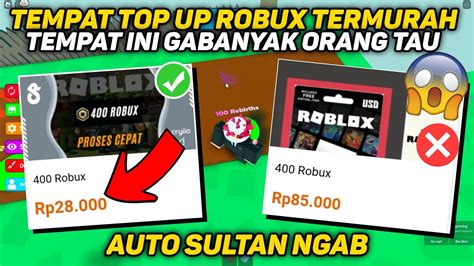roblox rule 34 dapatkan nonstop untuk mengisi Robux paling ekonomis topik top up promo nih dapetin paket image 1
