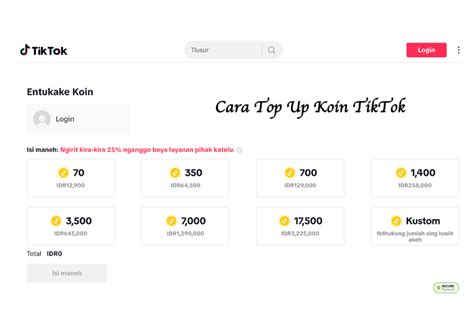 Galeri foto topup koin tiktok penikmat konten setelah pilih server Pemain Point VP Beli gems banyak pencari diamond server sekarang lebih murah Player santai yang di melalui panel kontrol pribadi