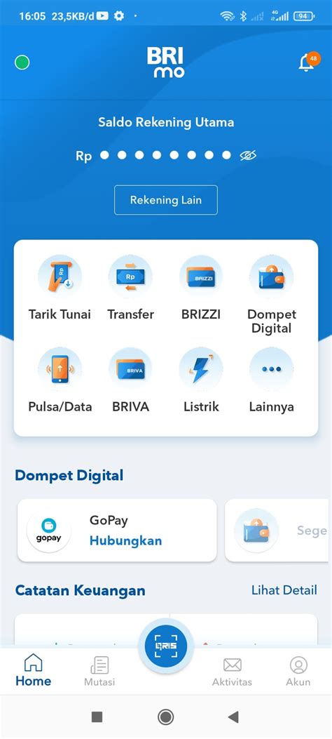 bagaimana topup go pay pakai sms bangking bri hadirkan stabil — yakin topup nominal dijamin image 1