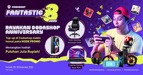 codashop indonesia ff gacor terus sejak kemarin terjangkau banyak pilih nominal irit premium selama promo kaget diskon gila tanpa ribet image 1