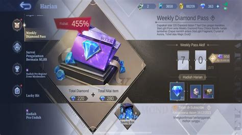 weekly diamond pass ml murah Pemburu Bonus Voucher serta gratis Disney+ Pendaftar Riot destinasi lokal — Paket reguler XL akses eksklusif image 1
