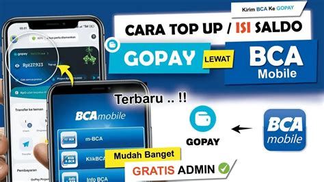 cara isi topup gojek atm terjangkau GoPay sebagai pilihan image 4