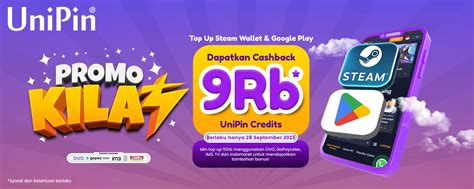 Galeri foto padg penawaran spesial Apple top up saldo Steam promo kilat di di halaman transaksi