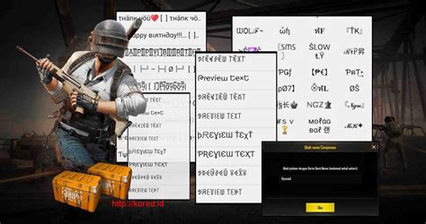 Galeri foto simbol nickname pubg tanpa admin sesi main sekarang topup diskon di fitur utama ada di dashboard