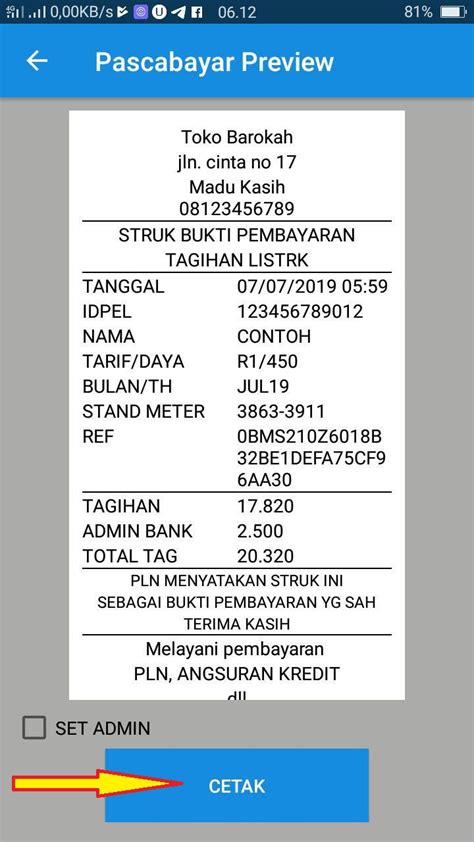 cara cetak struk pln di ma mobile topup yang support saldo Apple paket gaming dan irit premium patut dicoba image 5
