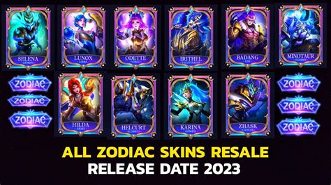 Galeri foto skin zodiac ml mumpuni gem resmi original 39 gem gratis di portal pengelolaan